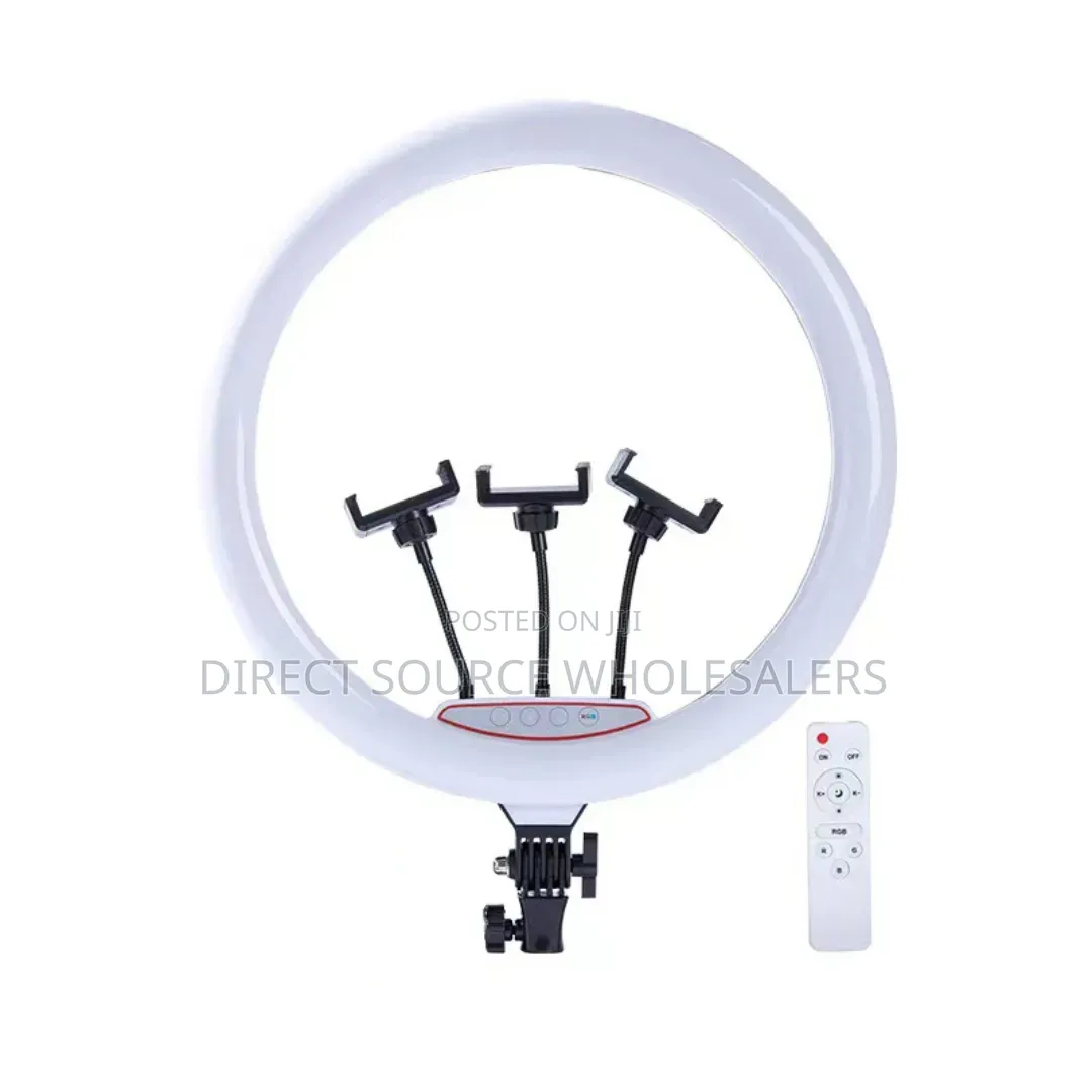 Dimmable 18-inch Ring Light For Content Creators