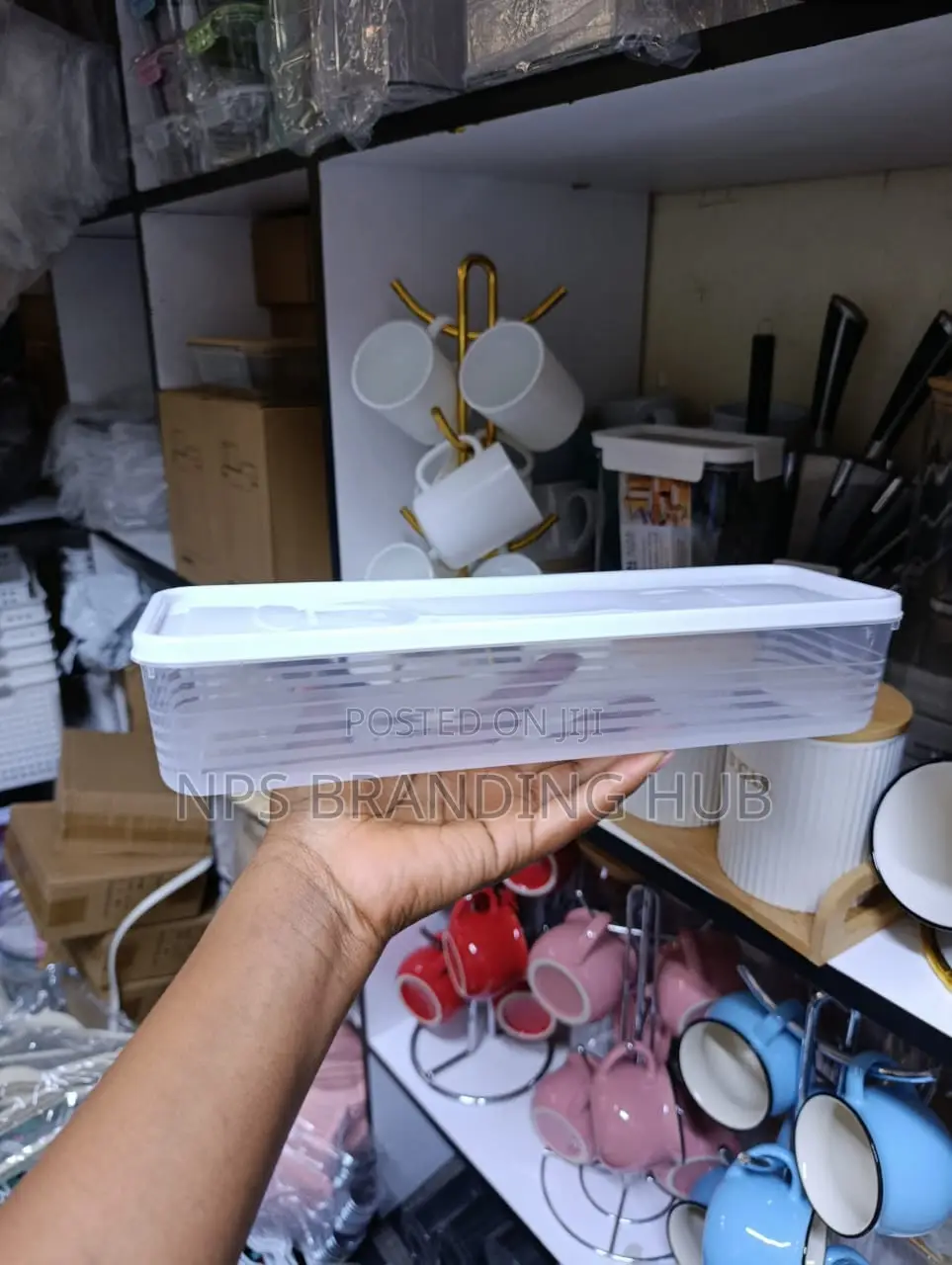 Refrigerator Herb Storage Boxes/ Organizer With Lid(Nm