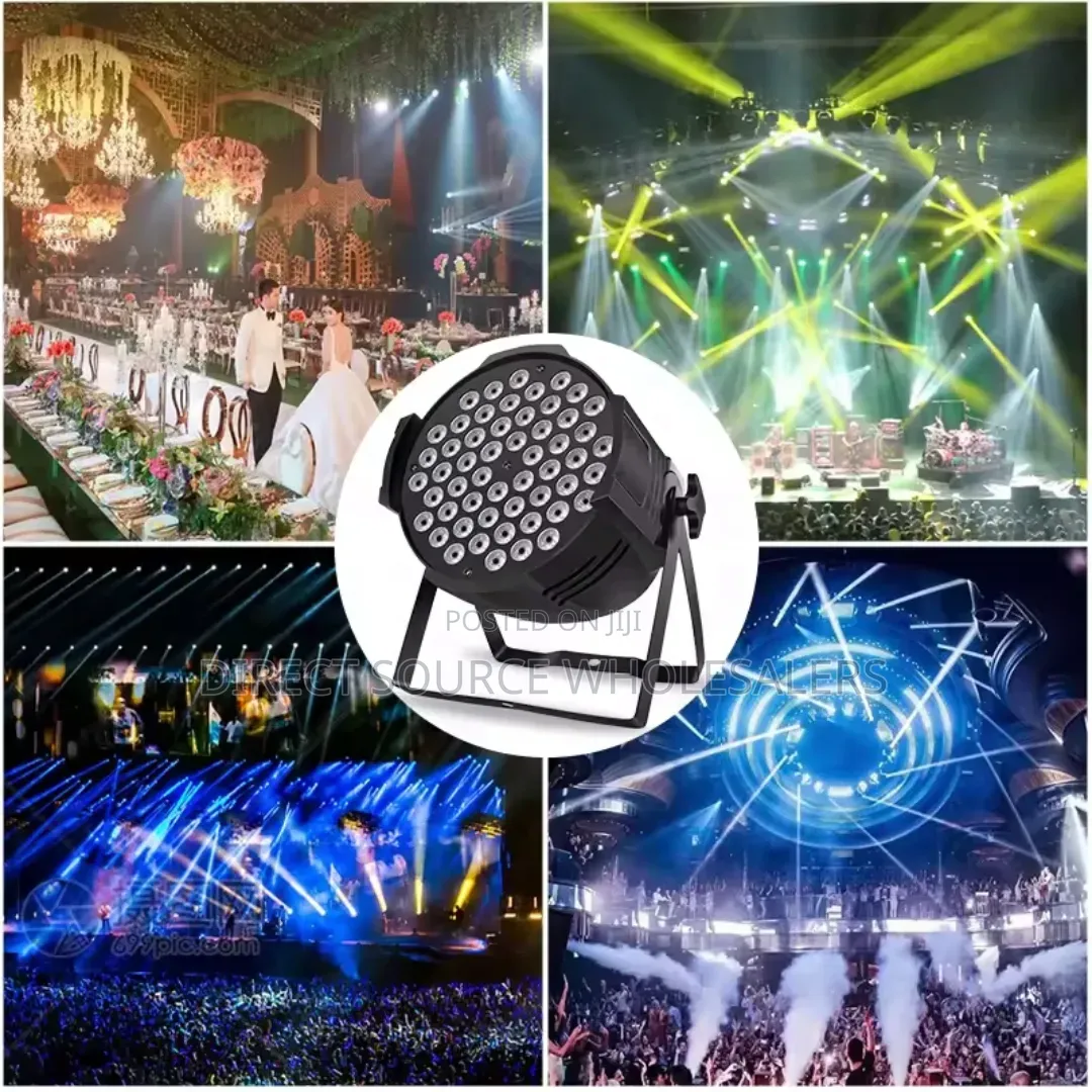 RGBW Stage Light 54pcs × 3w Led Par Can DMX Dj Light