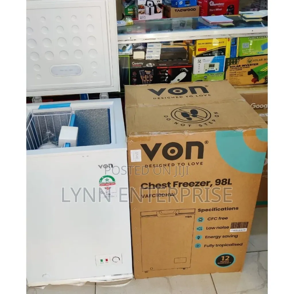 *Von Freezer 98litres