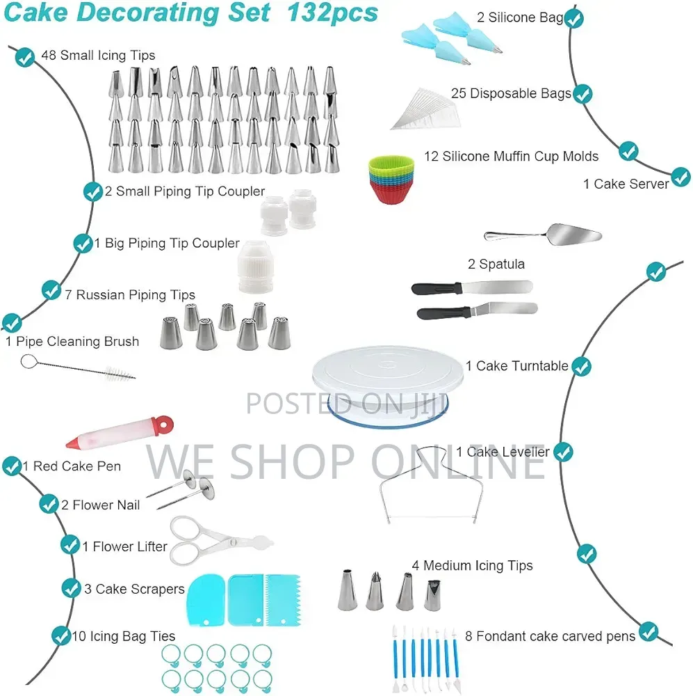106pcs Cake Decorating Set
