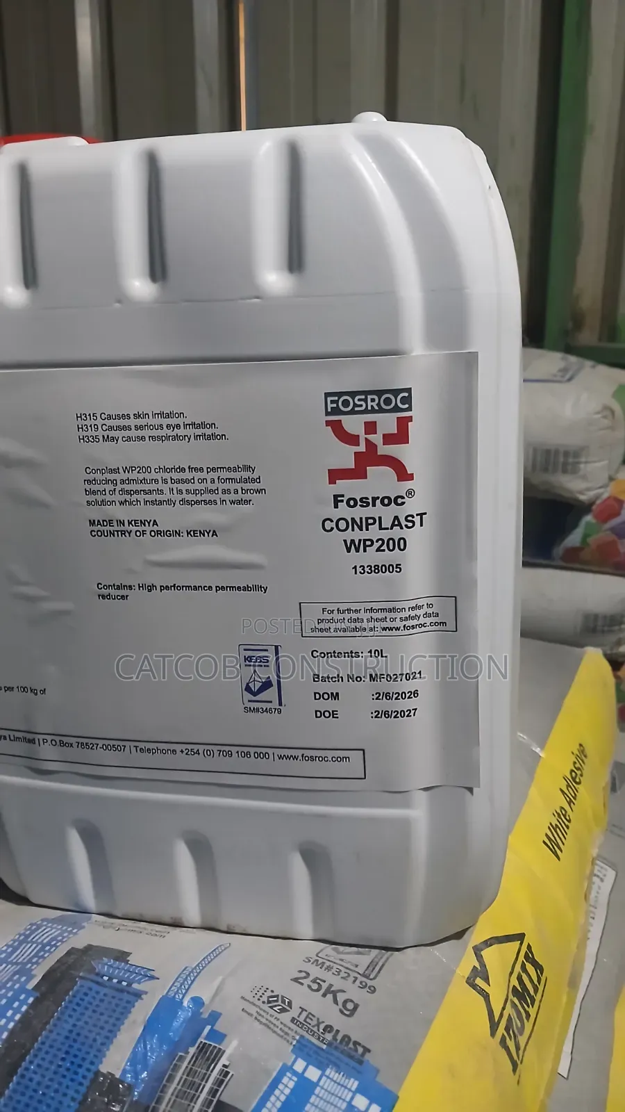 Fosroc Conplast Wp200 – High-Performance Waterproofing Admixture