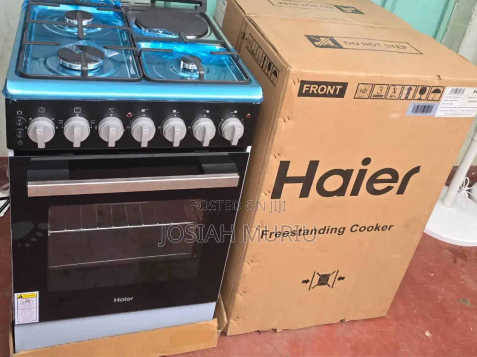 50*60 3 Gas With Electric Oven Cooker