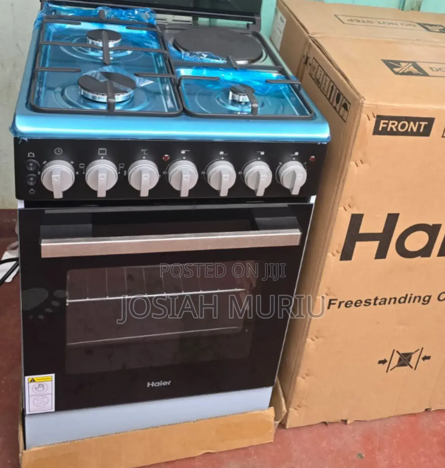 50*60 3 Gas With Electric Oven Cooker