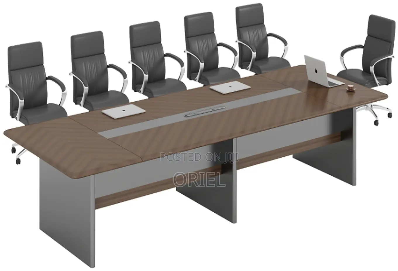 Office Boardroom Table : 3.8m Large Conference Office Table