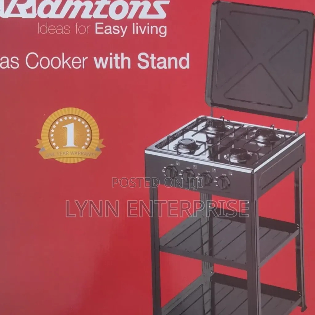 *Ramtons Standing Cooker With Shelves Rg547