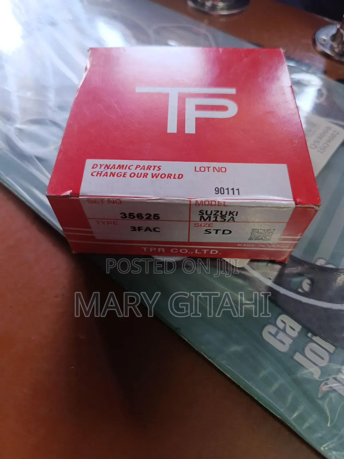 Piston Rings Suzuki Swift M13a, Engine