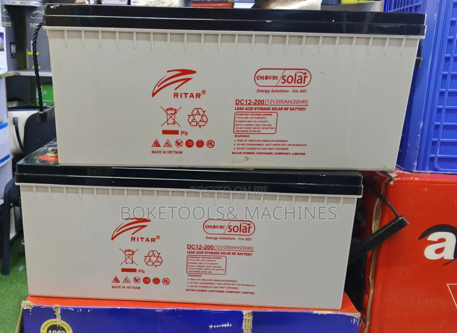 Ritar 200ah 12v Deep Cycle Battery