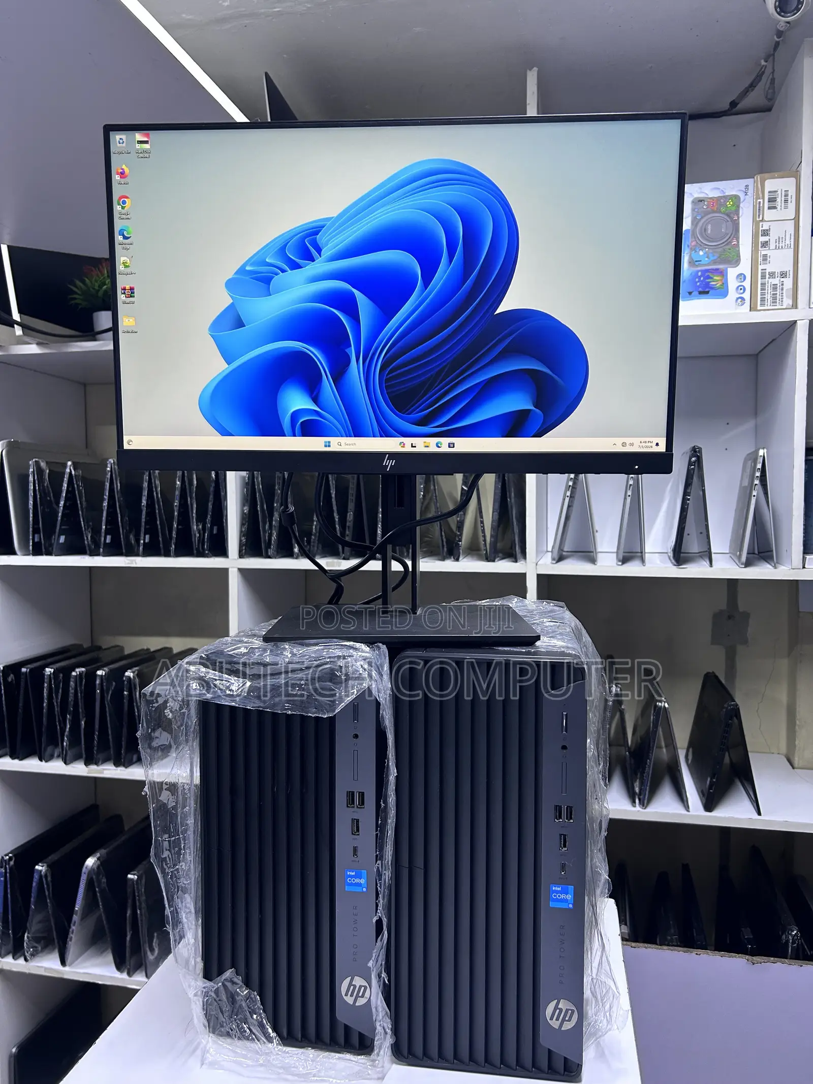 Desktop Computer HP Pro 400 G9 8GB Intel Core i5 SSD 256GB