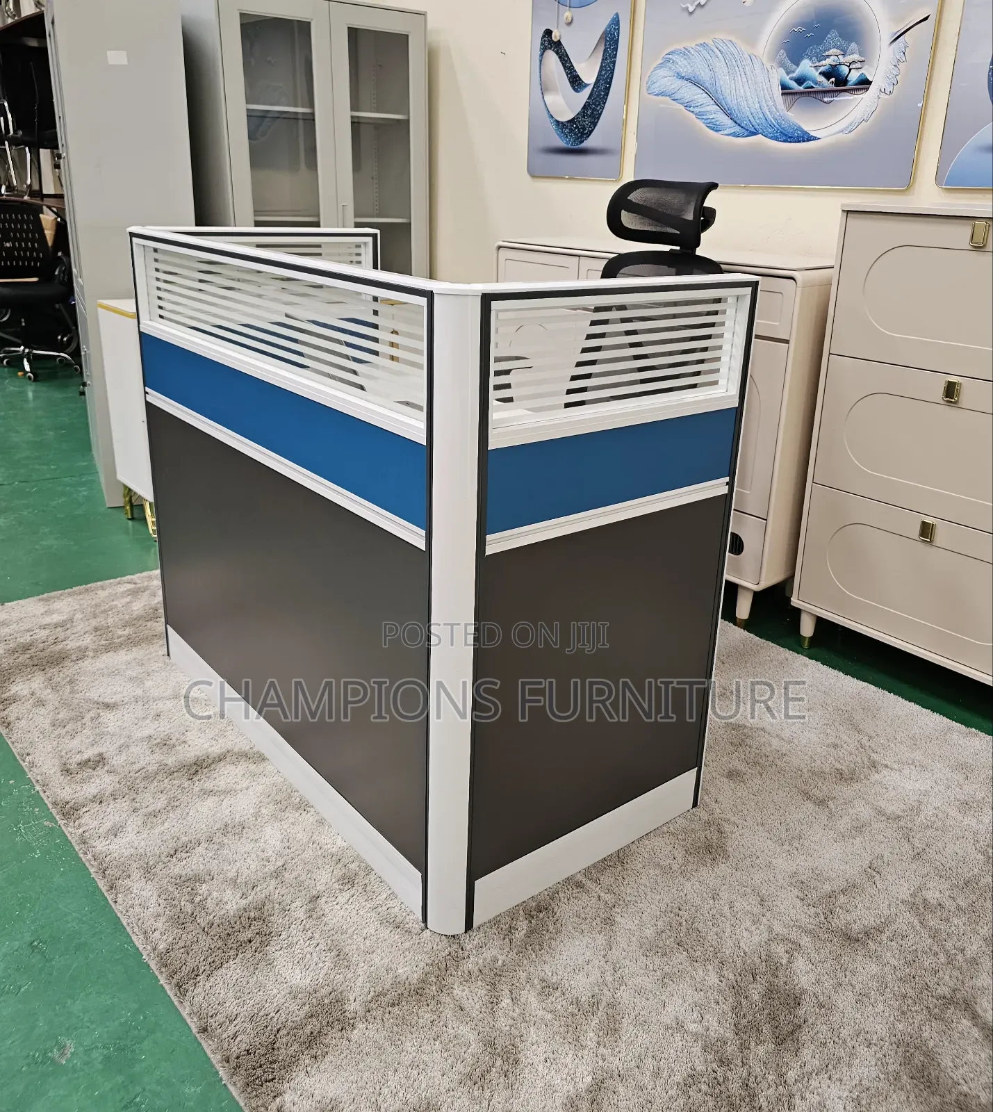 1 Way Office Workstation