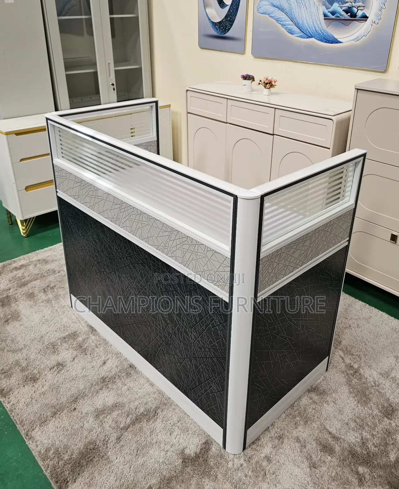 1 Way Office Workstation