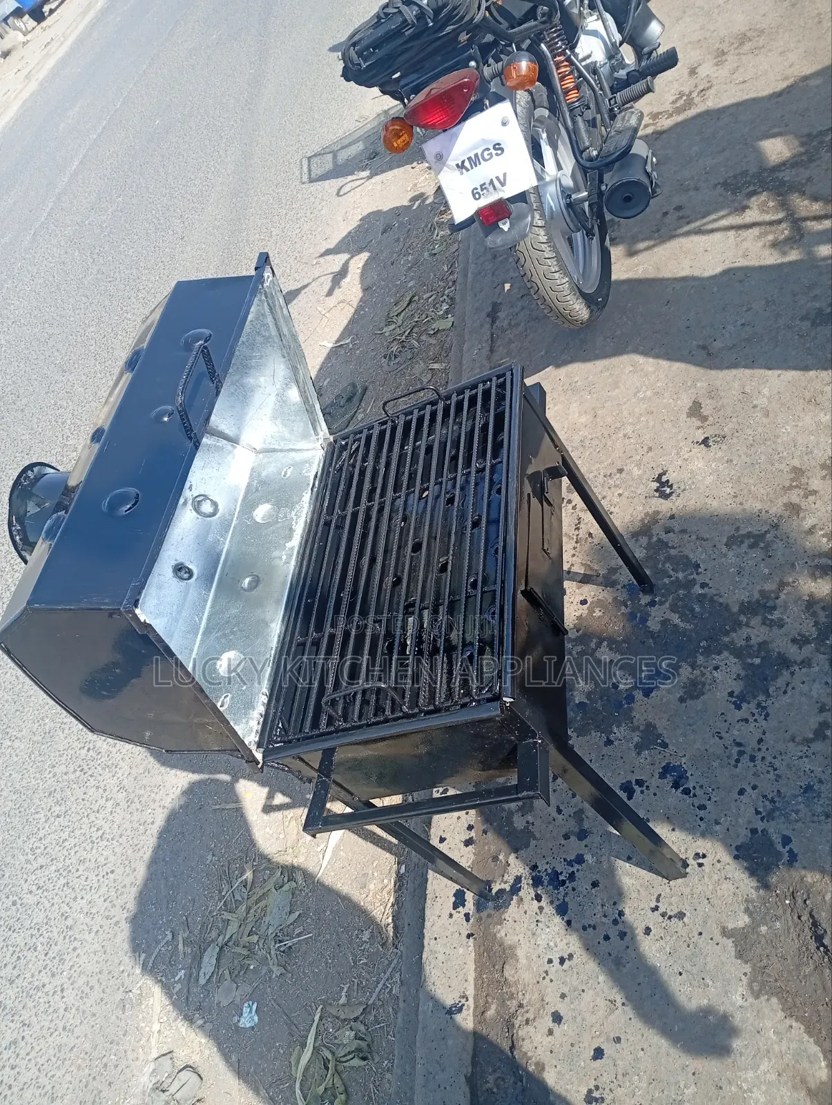 Quality Barbeque Meat Grill.