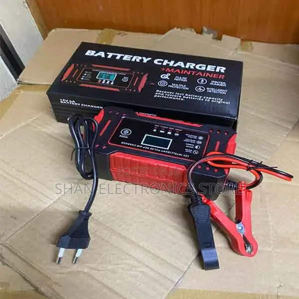 6-Amp Quick Intelligent Fireproof 12 Battery Charger Pulse Repair