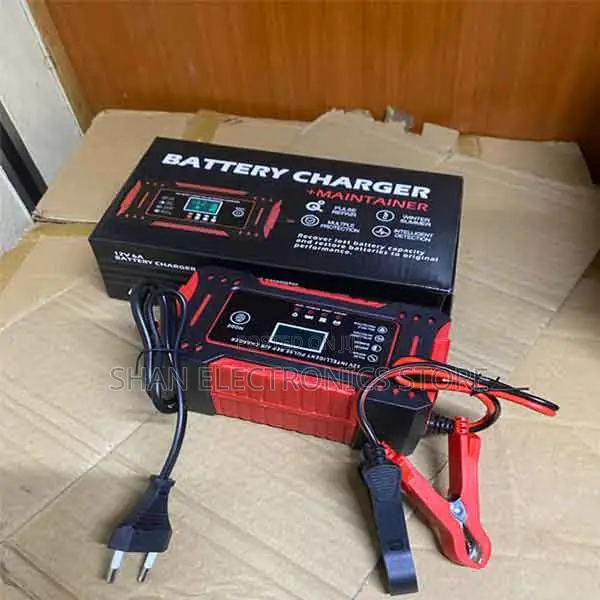 6-Amp Quick Intelligent Fireproof 12 Battery Charger Pulse Repair