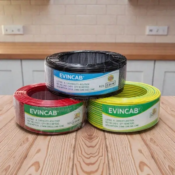 Easy Handling 1.5mm 90m Metres Single Core Electrical Wiring Cable