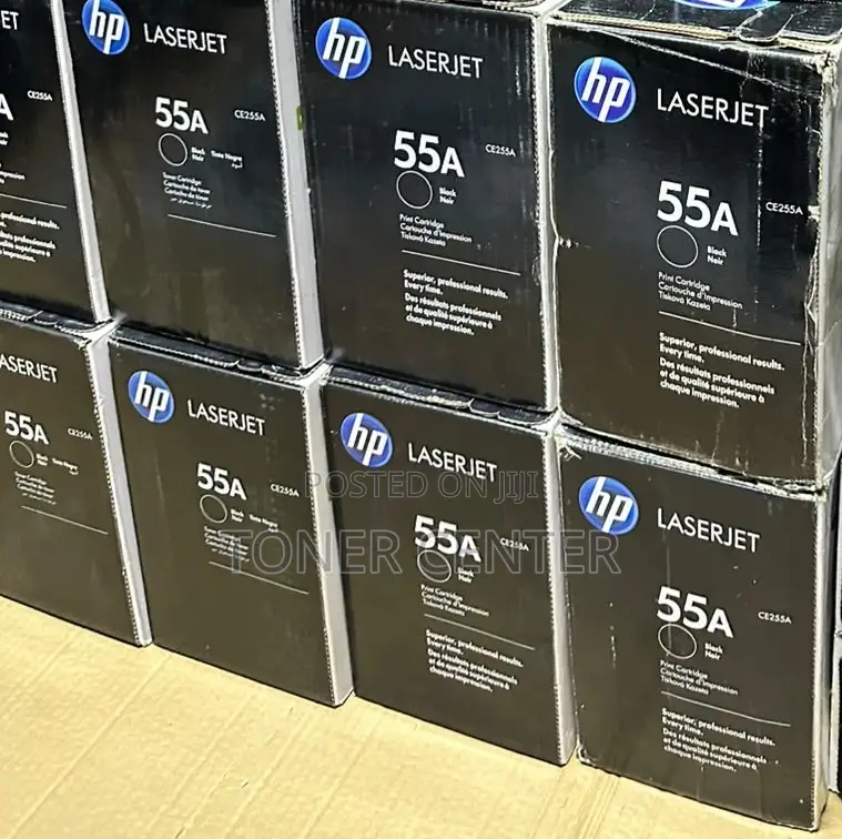 Genuine Hp 55a Black (Ce255a)