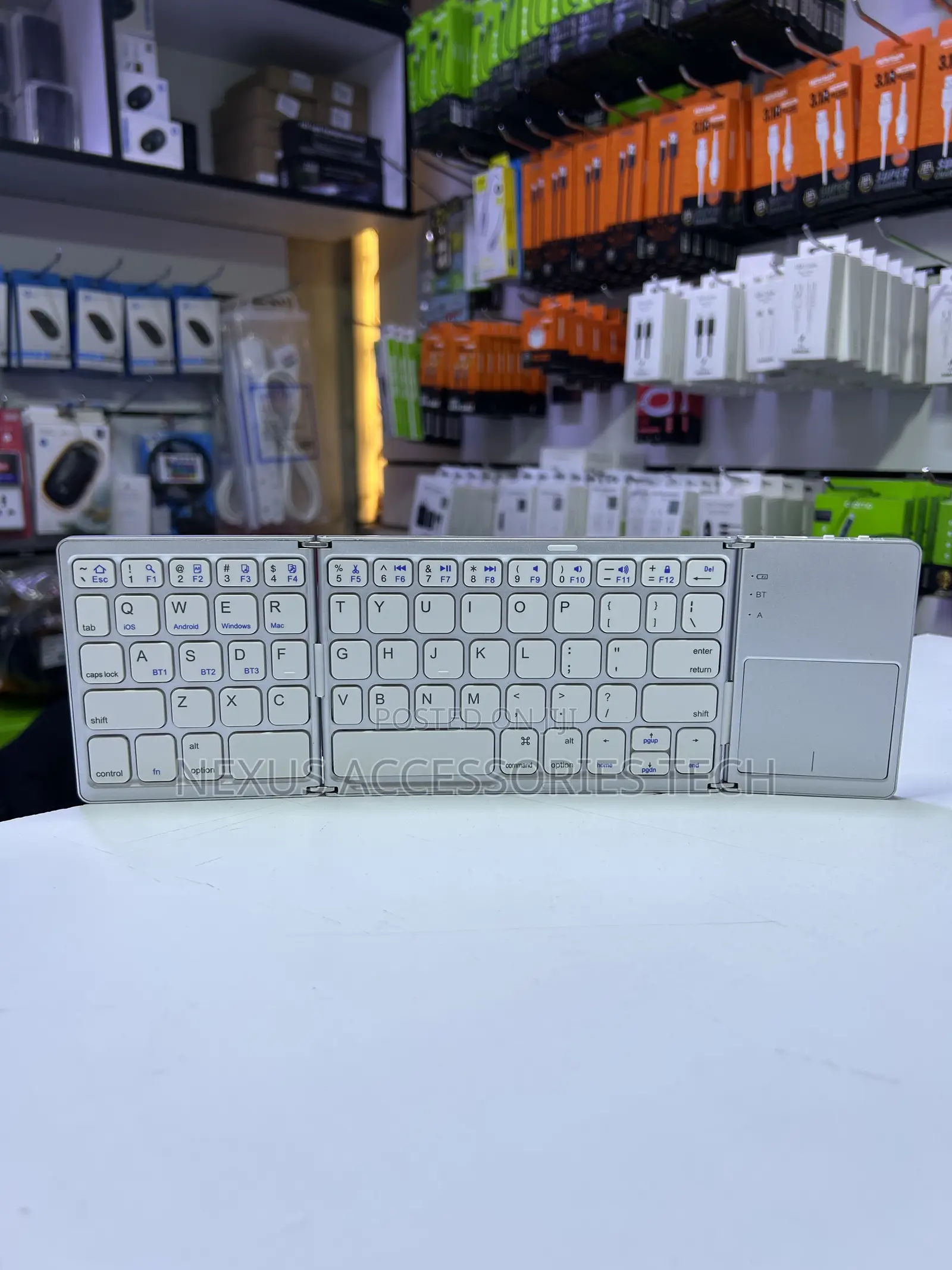 Mini Wireless Keyboard With Touchpad for Smart Tv, Pc Android Tv Box