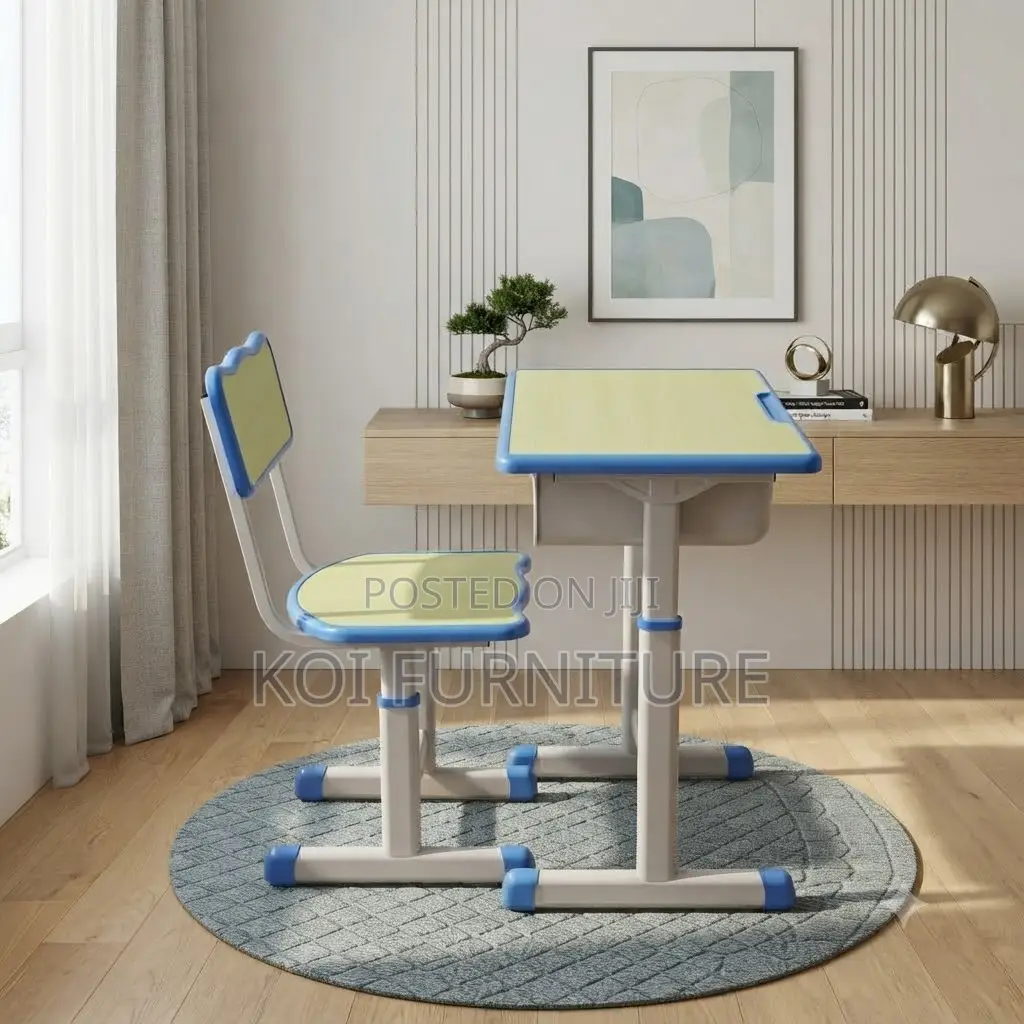 Home Desk; Adjustable Reclining Ergonomic Kids Desk Chairs Set