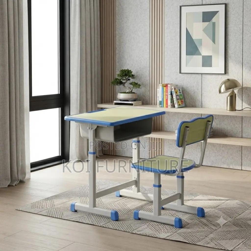 Home Desk; Adjustable Reclining Ergonomic Kids Desk Chairs Set