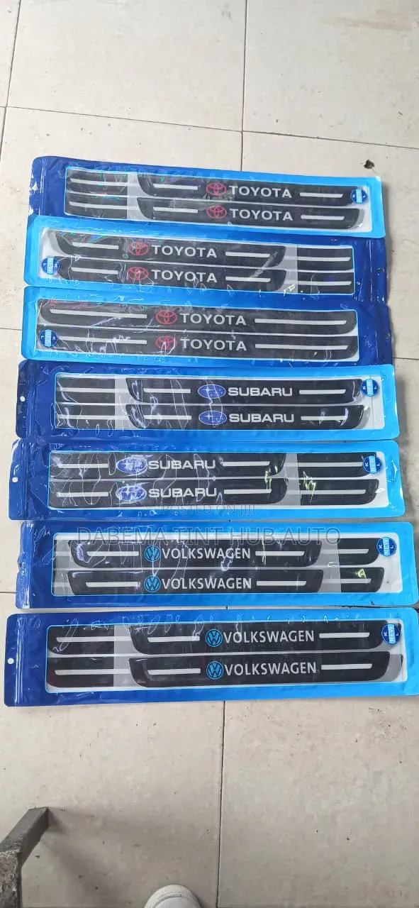 Branded Door Sill Protectors (4-Piece Set)