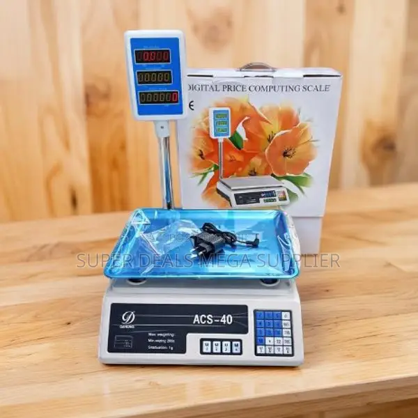 Digital Display Acs 40 Upto 40kgs Computerized Electronic Weight Scale