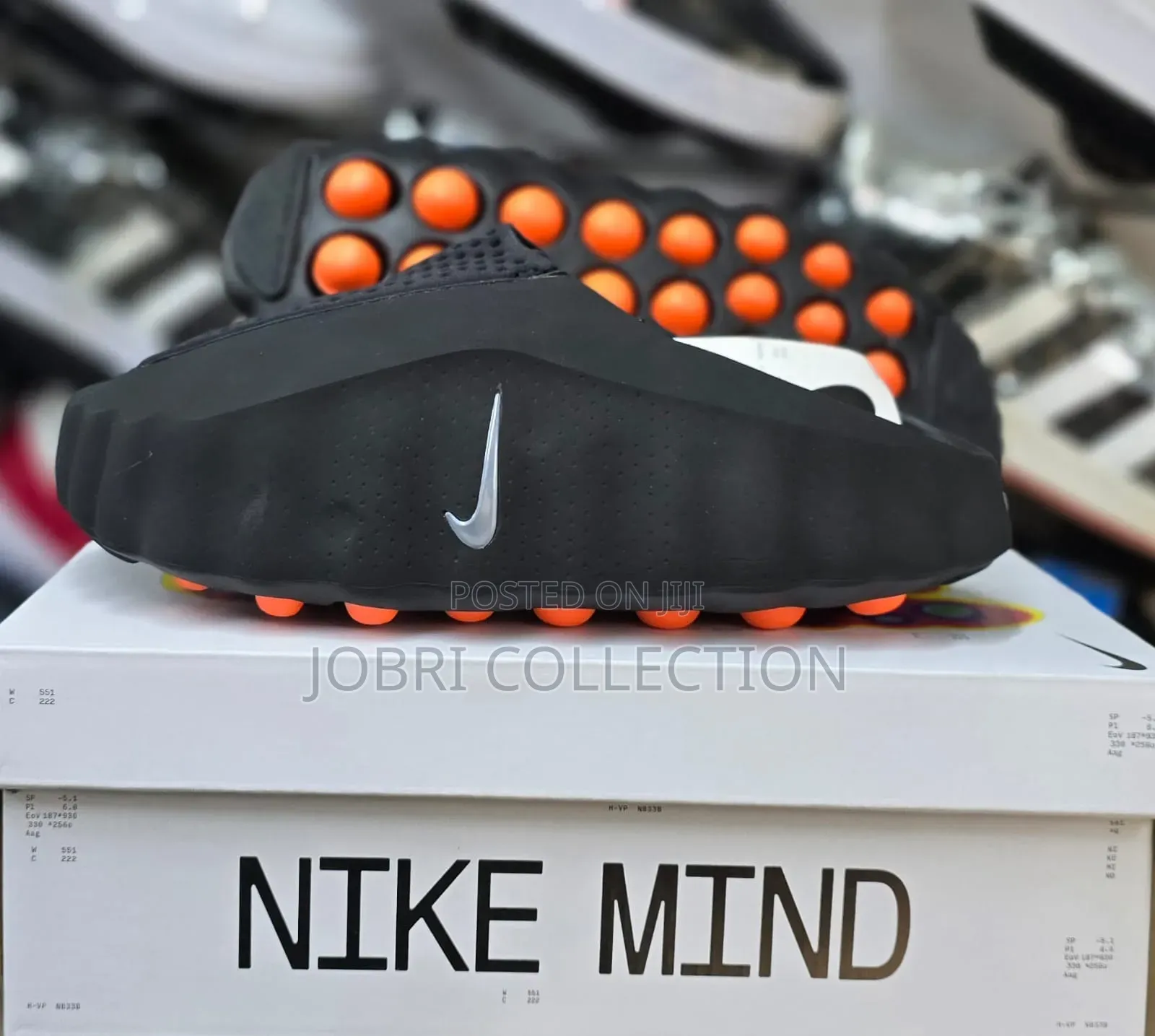 Nike Mind 001 Slide 'Black Chrome' Slides