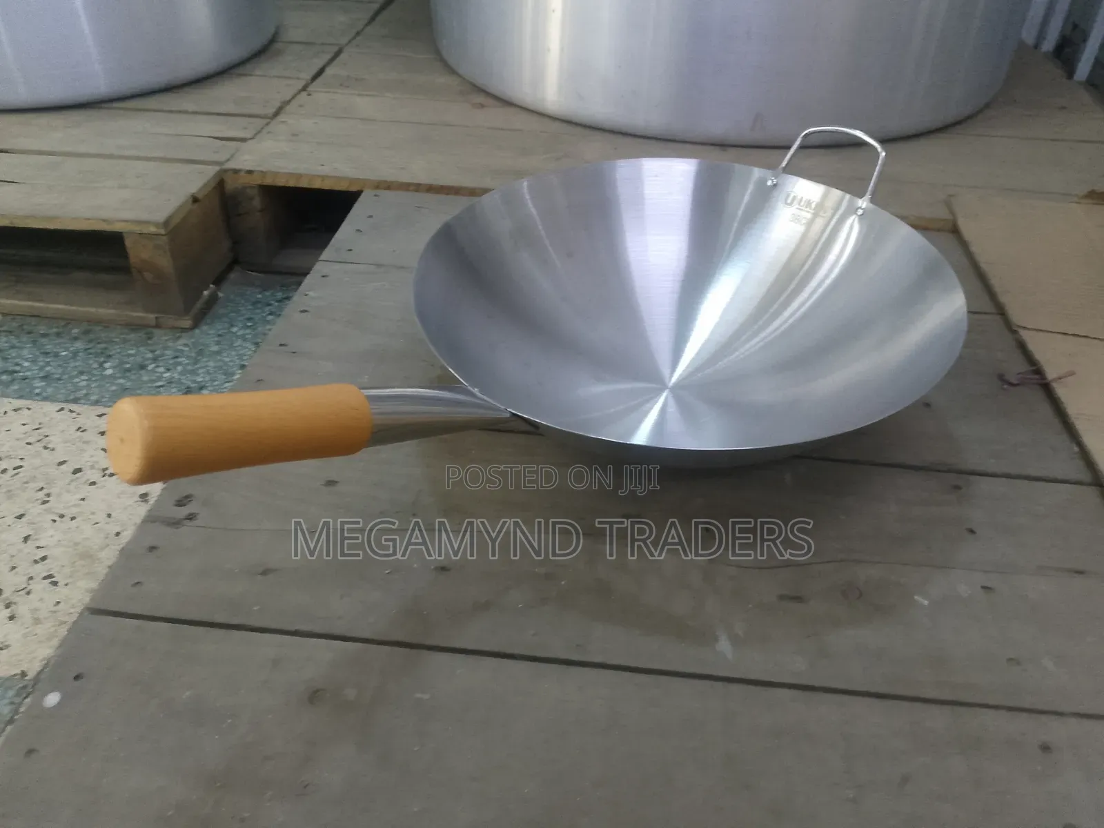 Chef Stir - Frying Pan Size 34cm / Aluminium Deep Pan With Handle 34cm