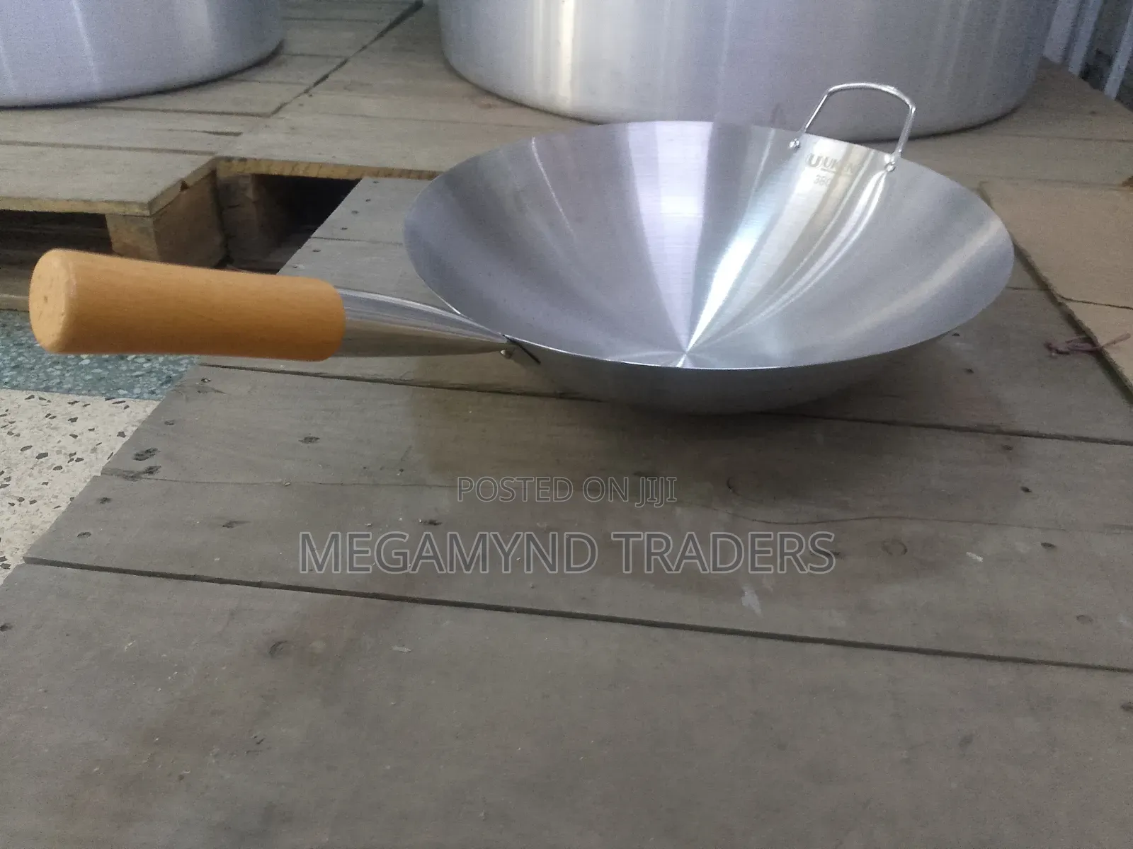 Chef Stir - Frying Pan Size 34cm / Aluminium Deep Pan With Handle 34cm