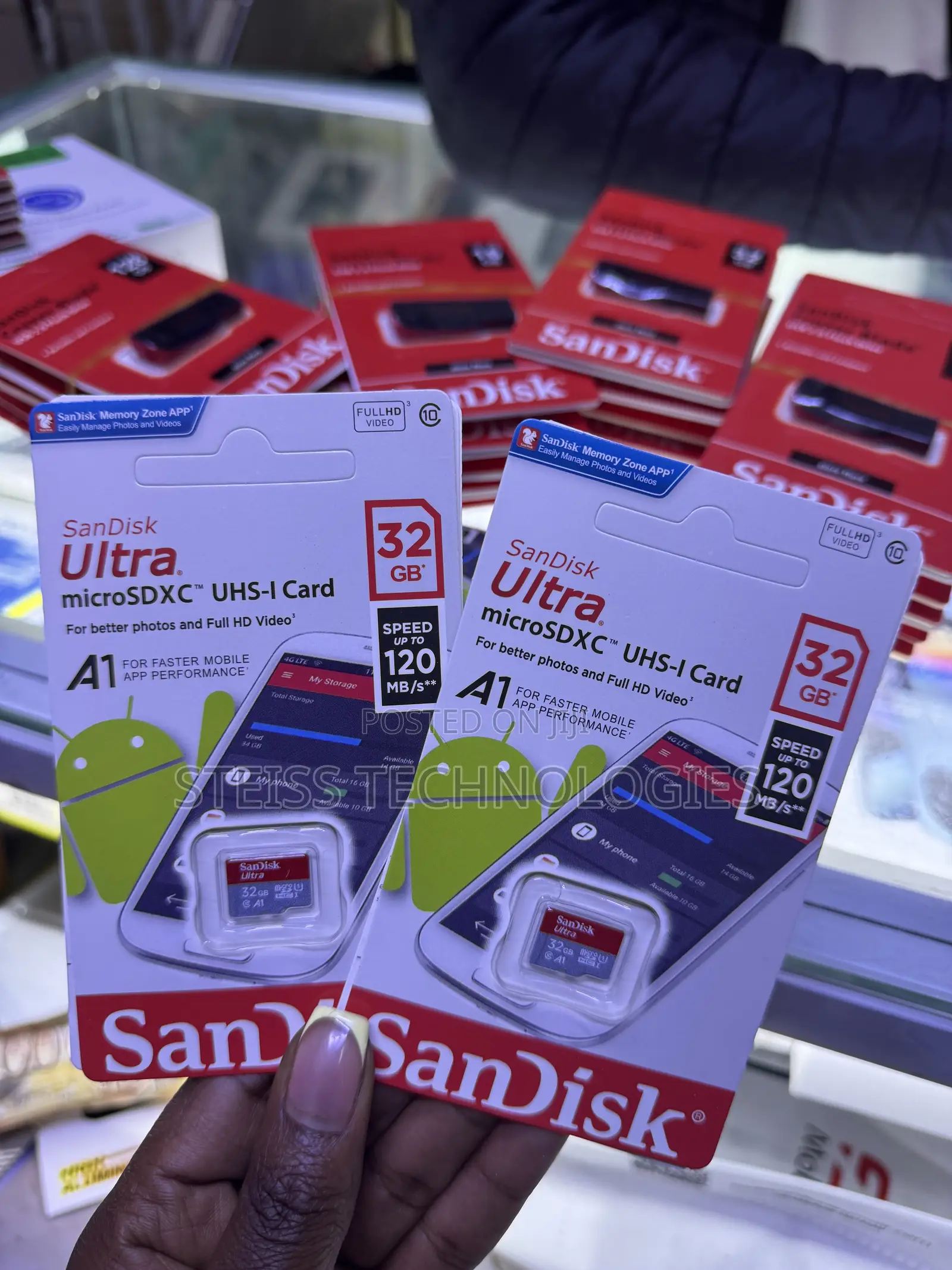32gb Sandisk Memory Cards