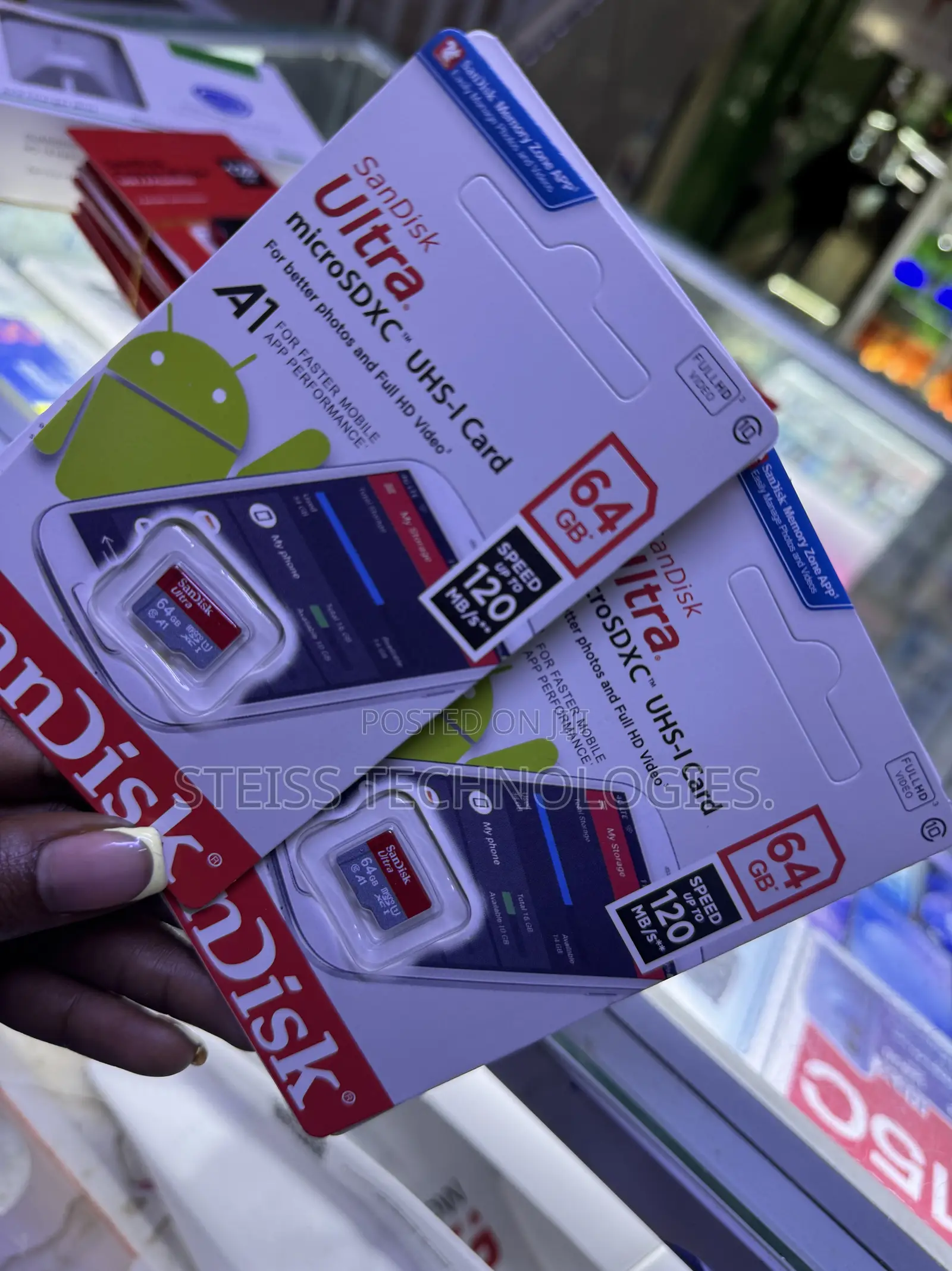 64gb Sandisk Memory Cards