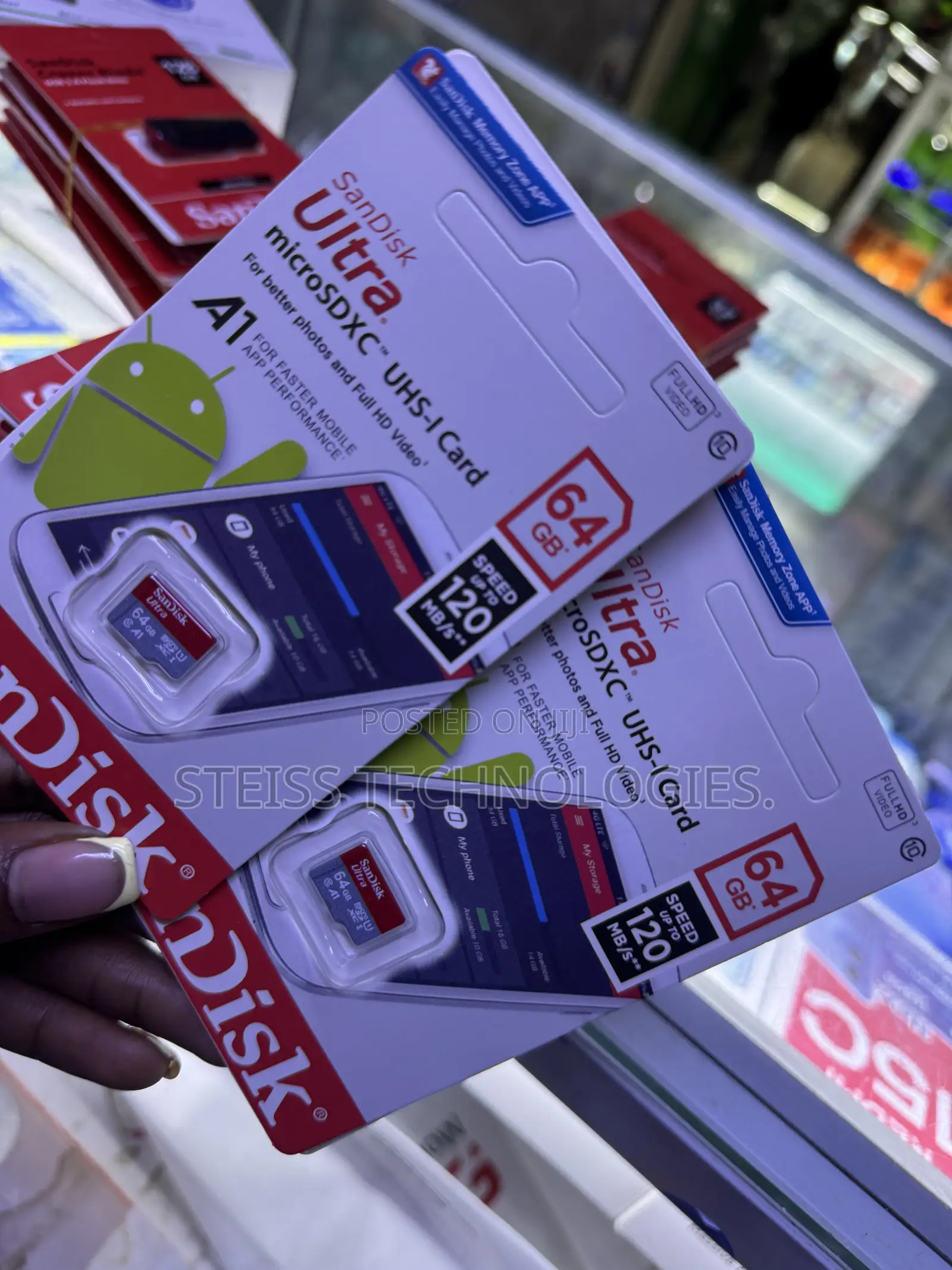 64gb Sandisk Memory Cards
