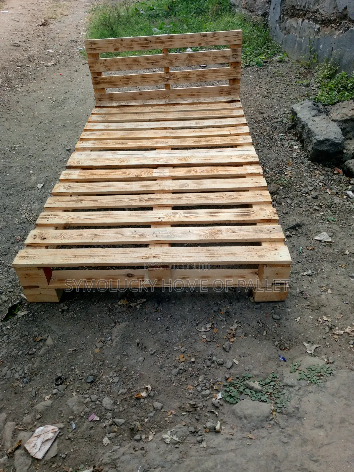 Pallet Bed ! Pallet Bed_4*6 Extra Raised