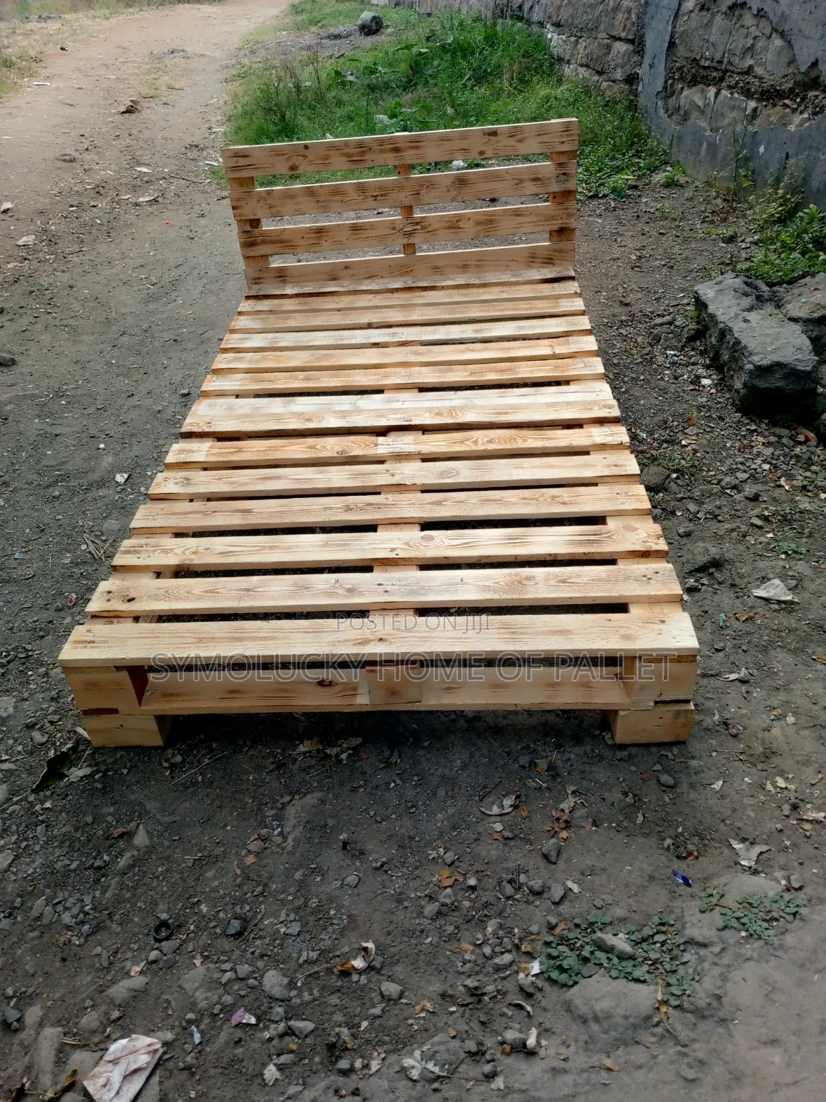 Pallet Bed ! Pallet Bed_4*6 Extra Raised