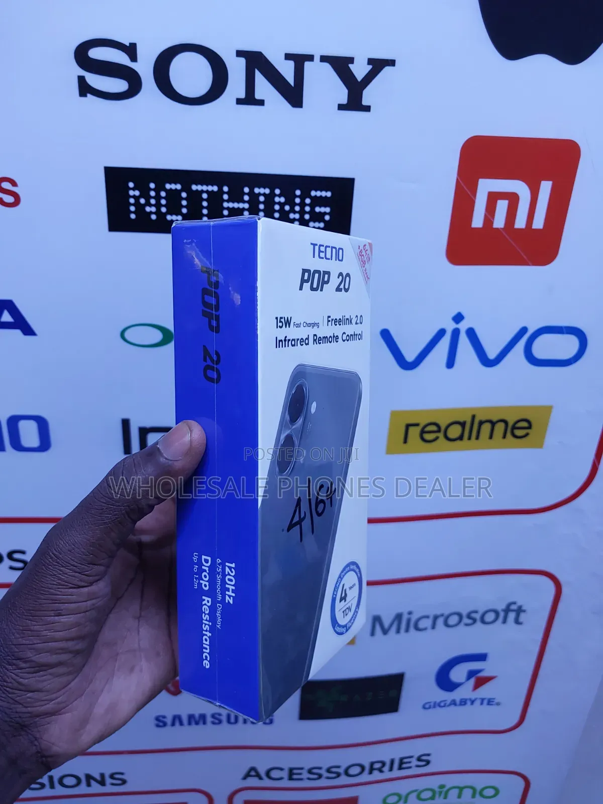 New Tecno Pop 20 64 GB Black