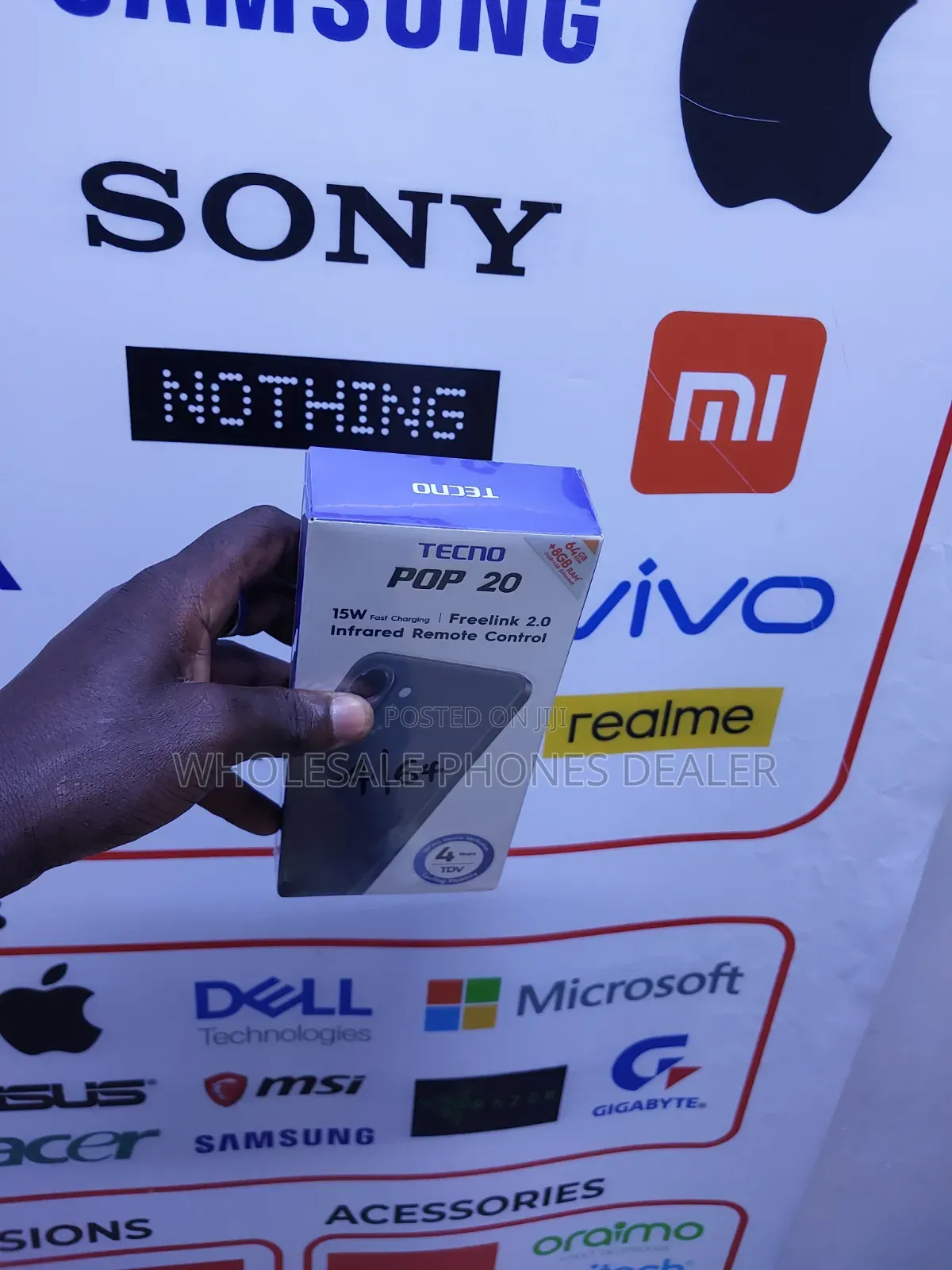 New Tecno Pop 20 64 GB Black