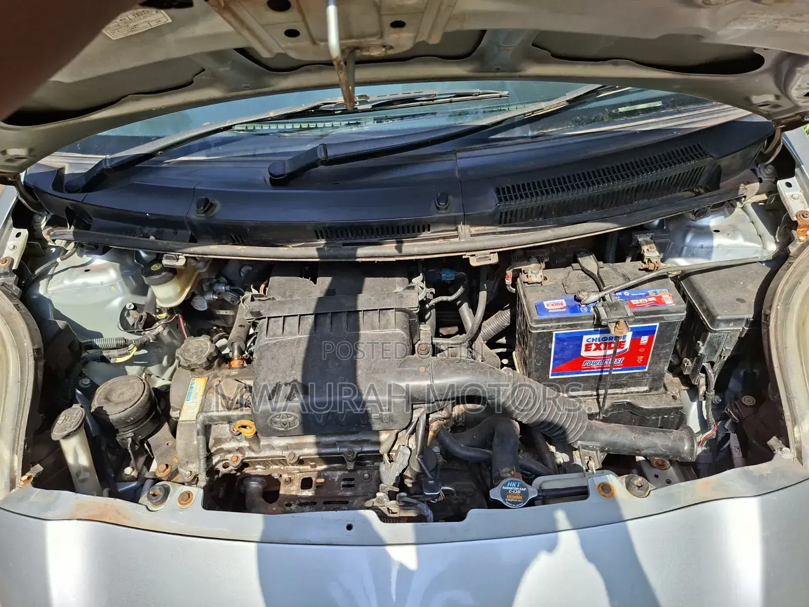 Toyota Vitz 2008 Silver