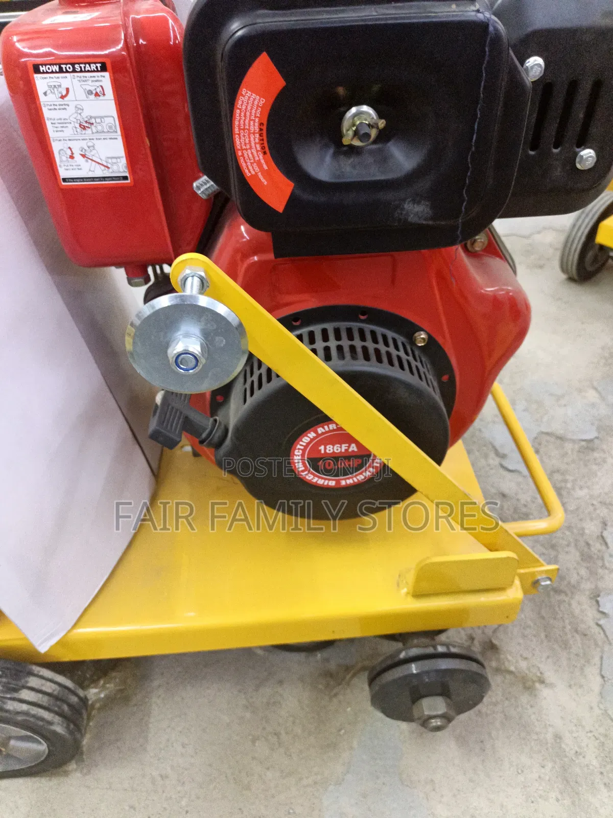 Diesel Road Cutter Machine