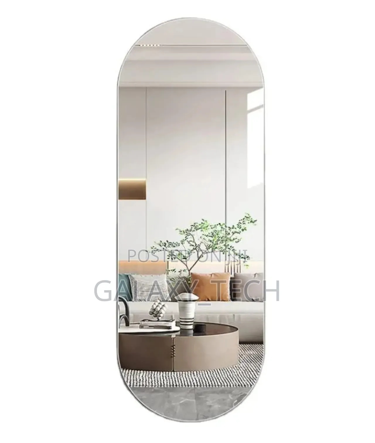 Oval Acrylic Dressing Mirror(120cm*40cm)