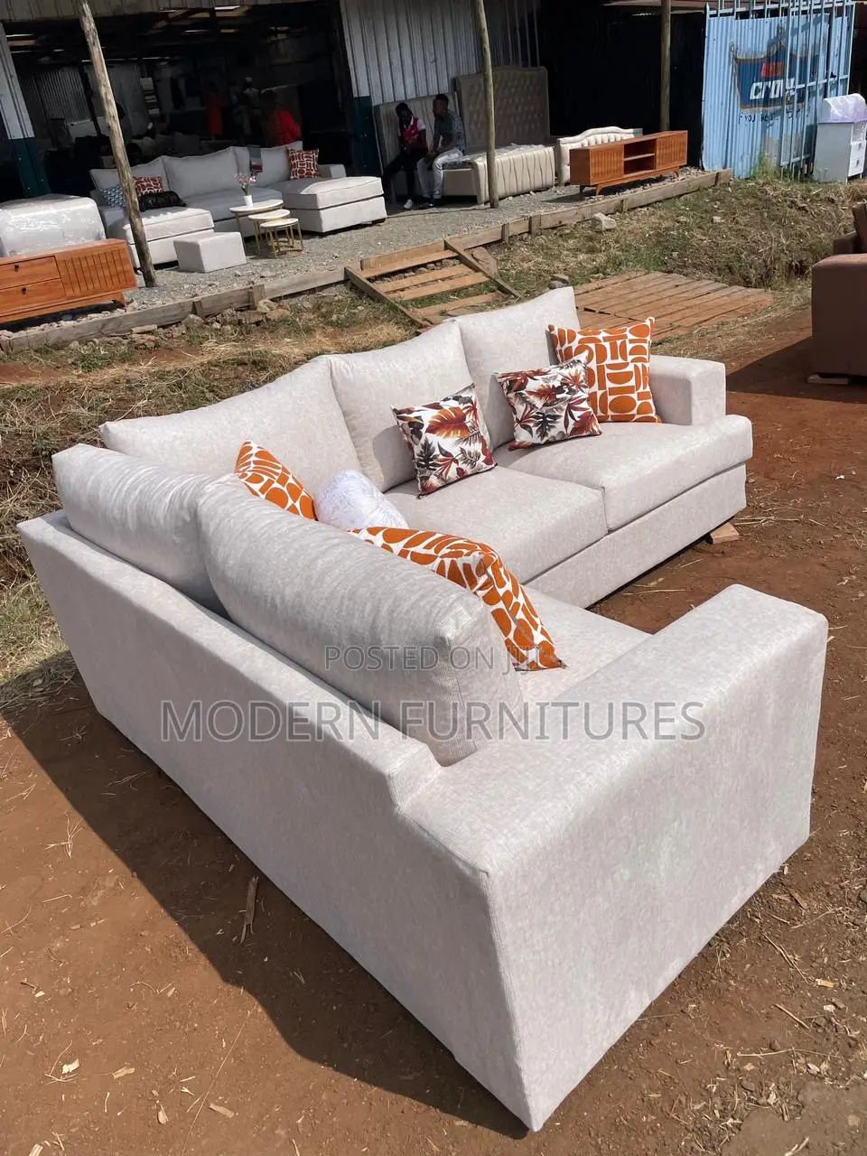 Grand Corner Comfort 6 Seater L Sofa/L Shaped Sofa