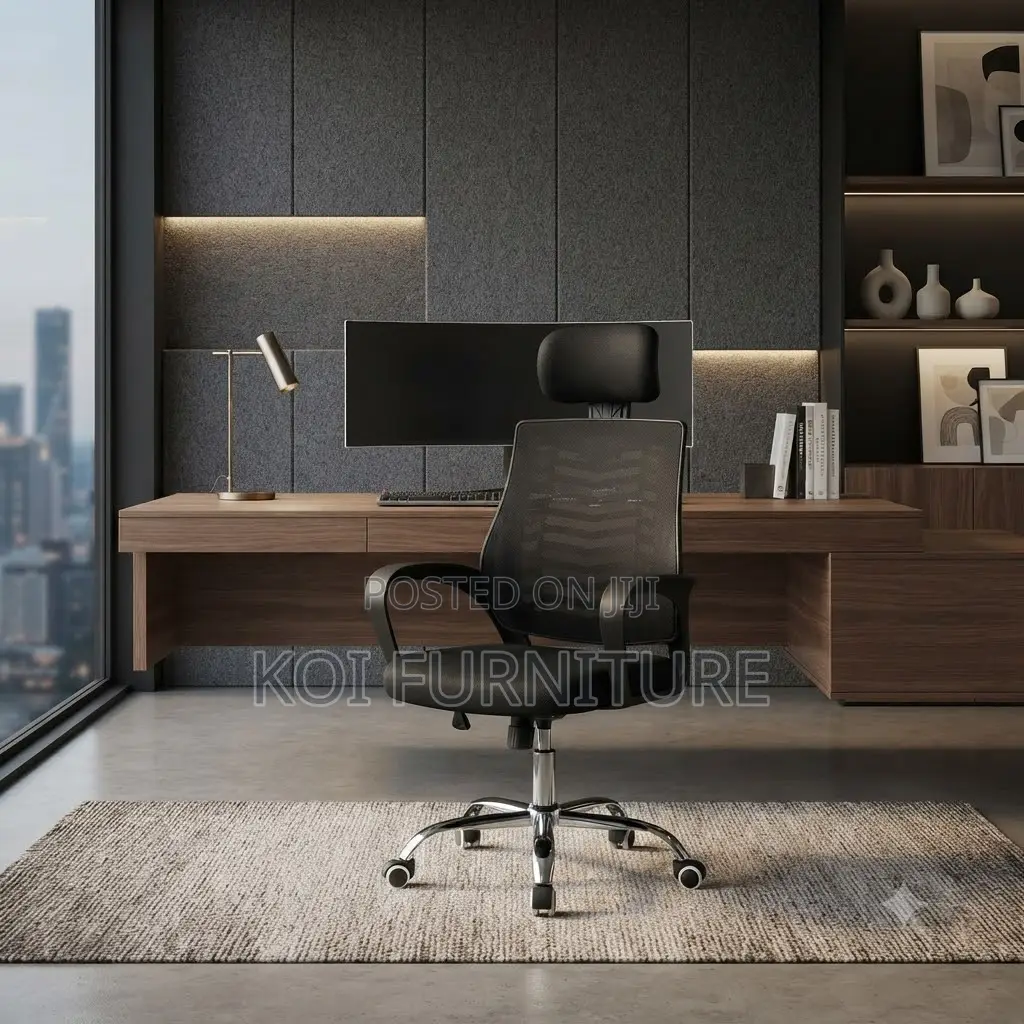 Office Chairs; High Backrest Style Office Seat With Headrest