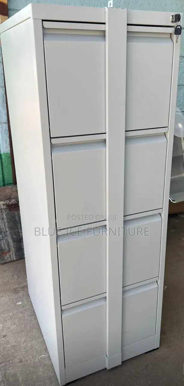 4 Drawers Storing Cabinet With Lock Bar