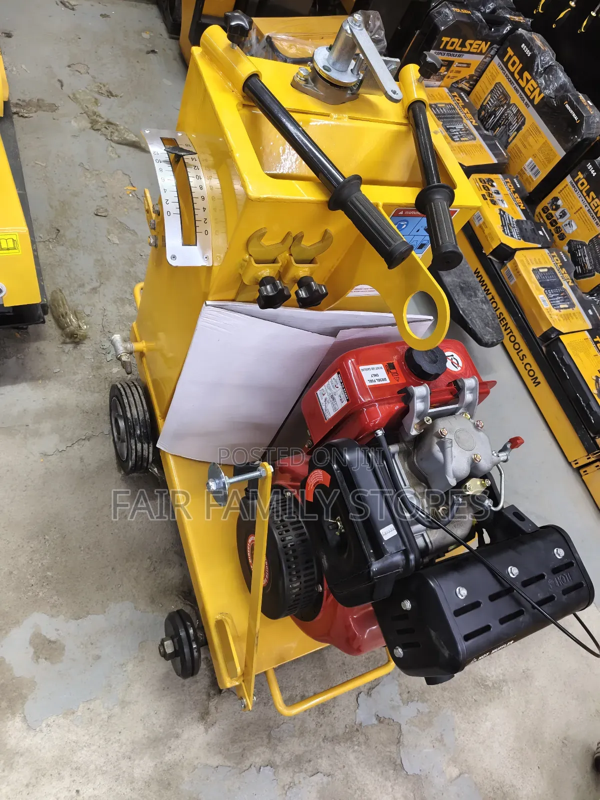 Diesel Lenhard German Concrete Cutter 18"
