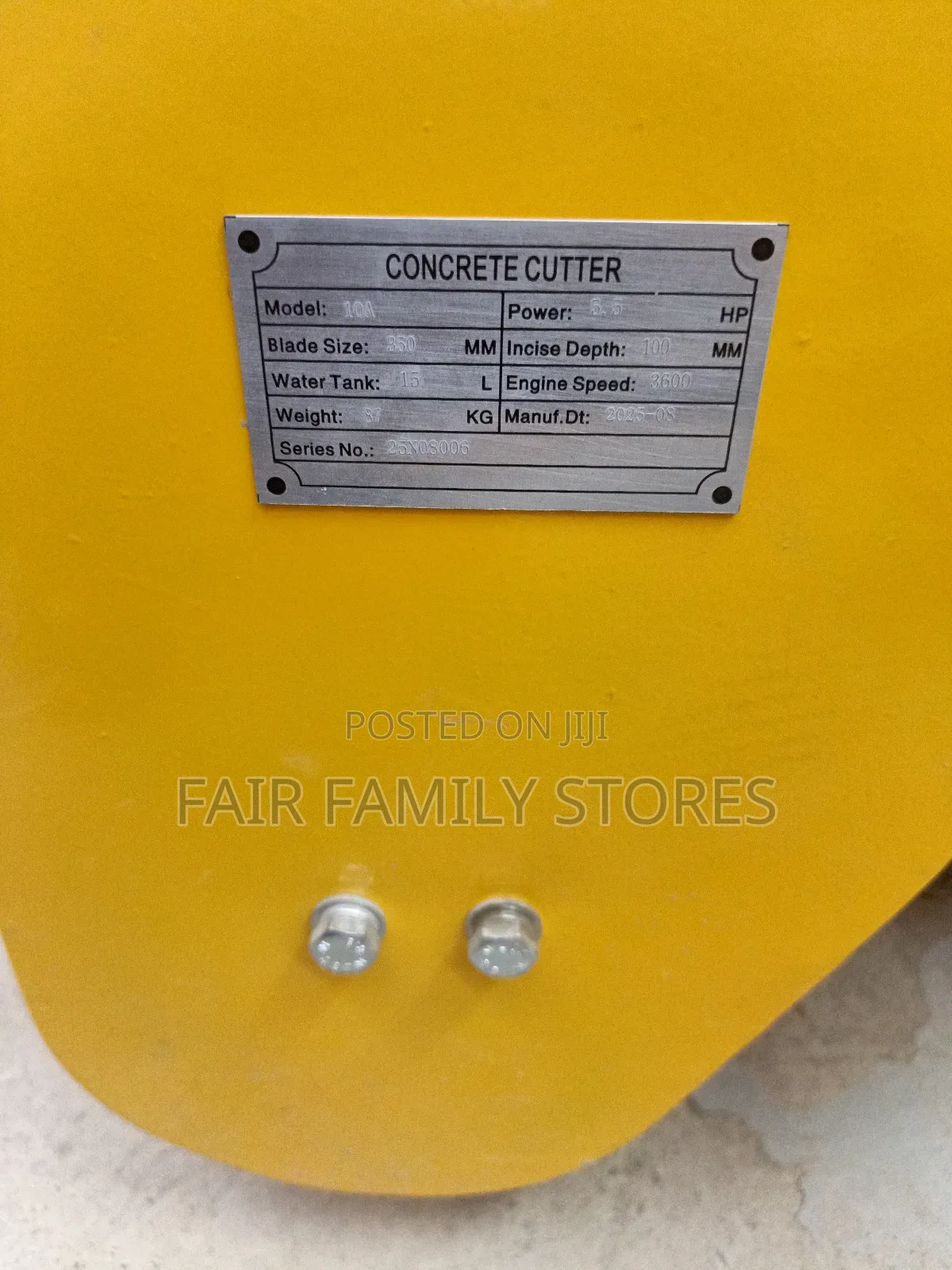 Petrol Lenhard German Concrete Cutter 14"