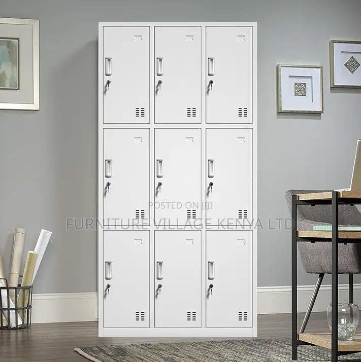 15 Door Metal Locker 3 Column 5 Row Storage Cabinet