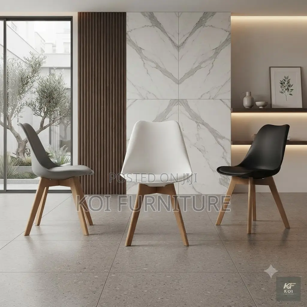 Dining Chair; Eames-Inspired Dining Chair