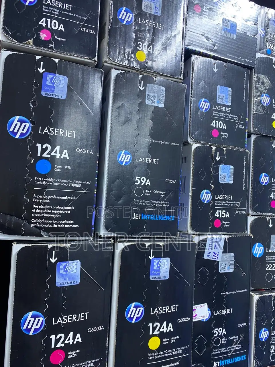 Hp 124a (Q6001a) Cyan Original Toner Cartridge