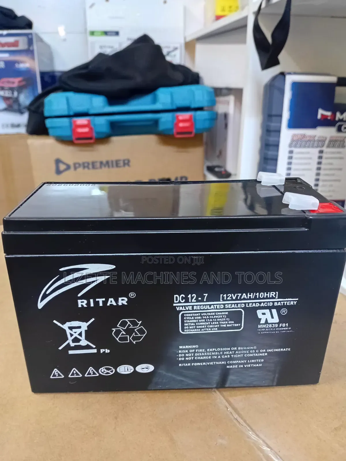 Ritar 7ah Battery 12v