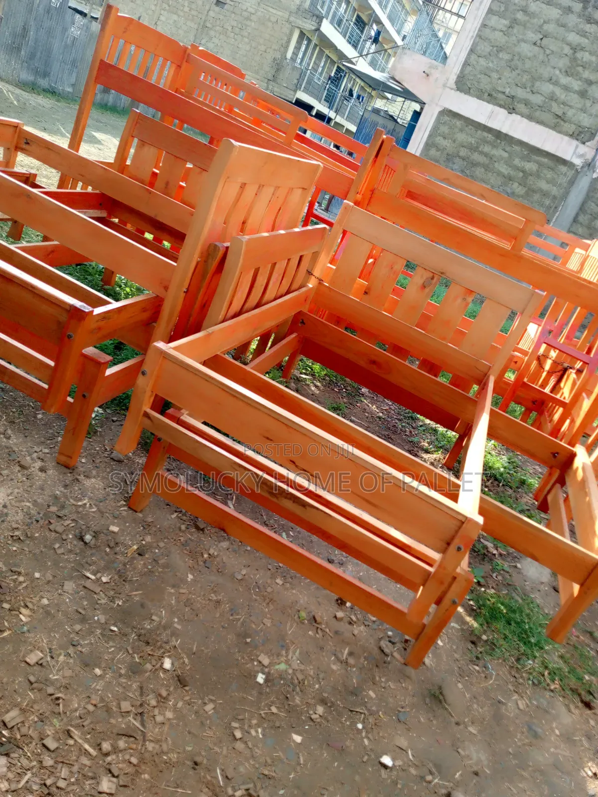 4*6 Hardwood Bed - Single Standard