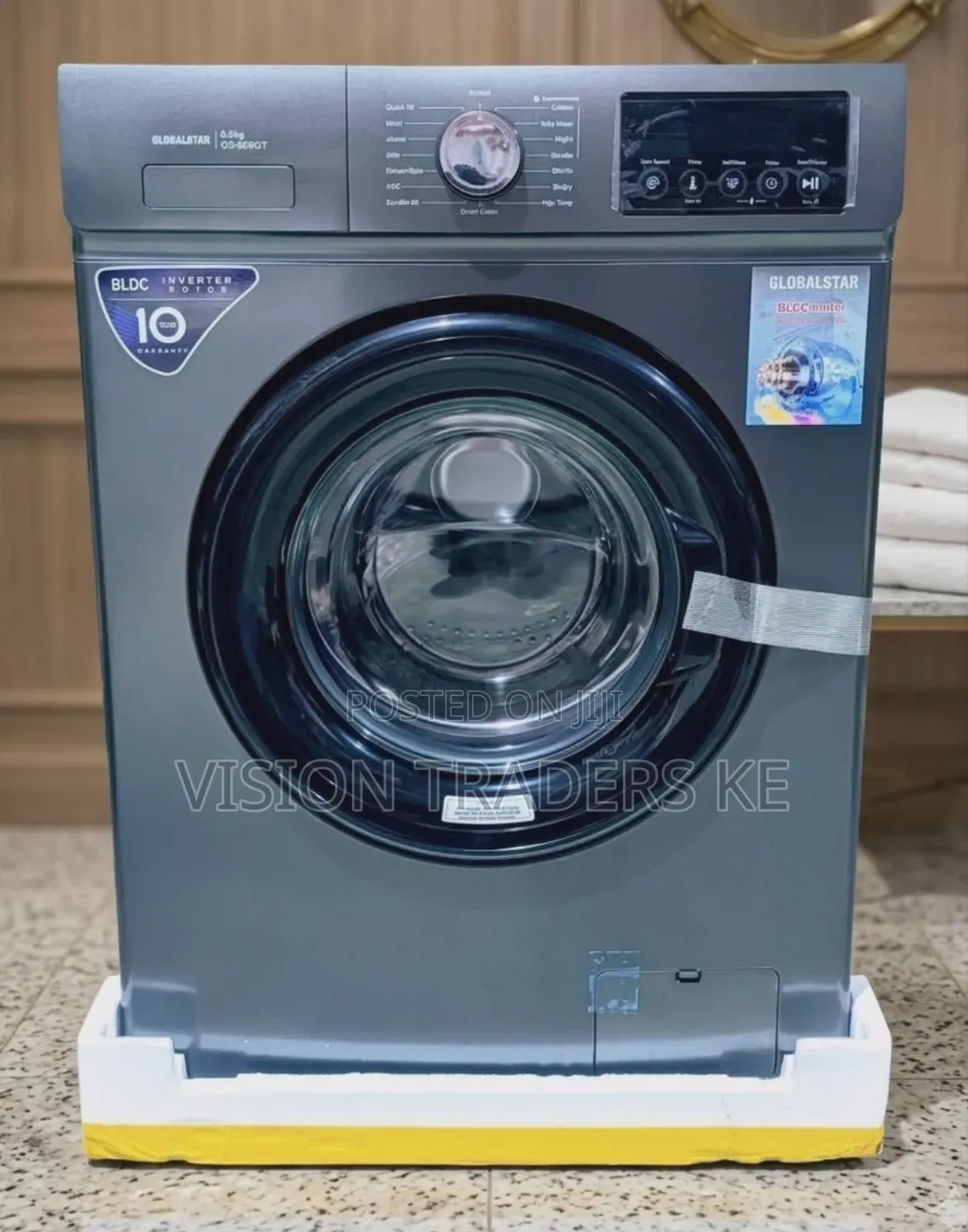 Globalstar 8kg Front Load Full Automatic Washing Machine