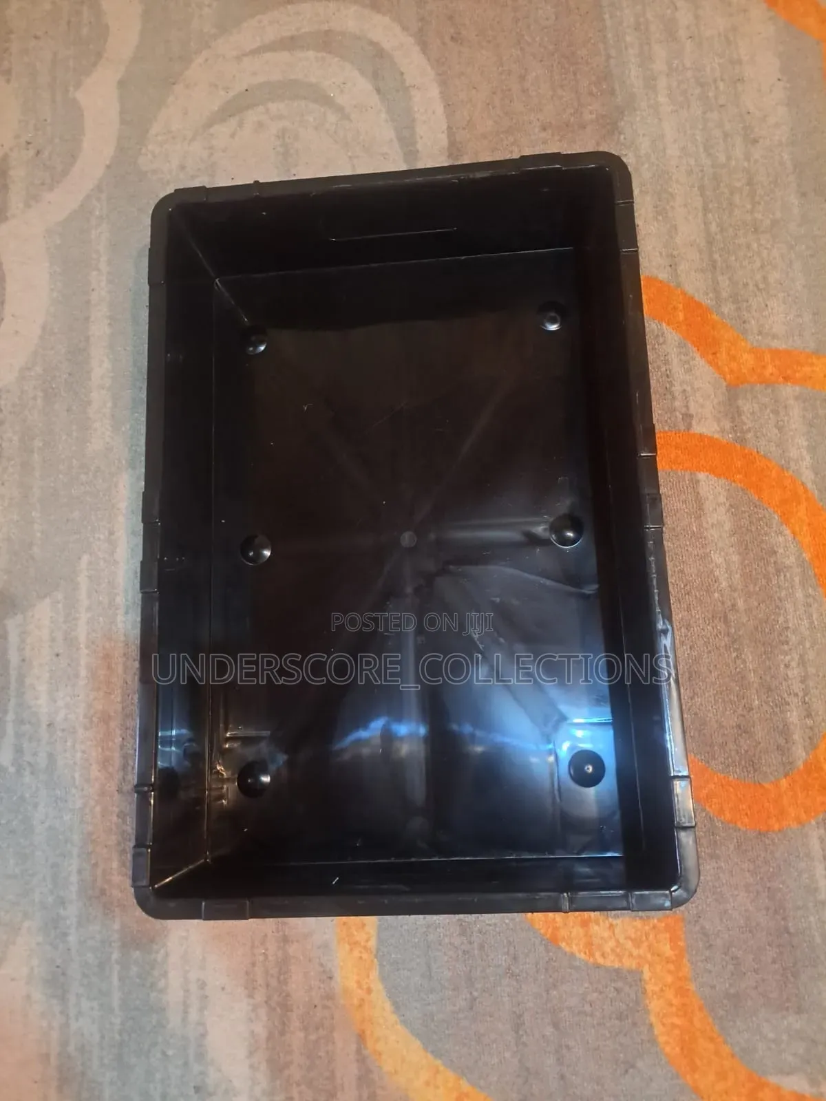 Black Small Polystack Crate 120